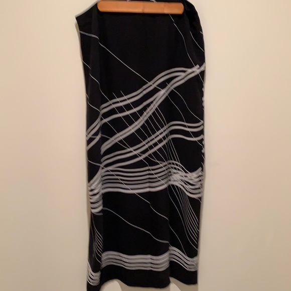 Vintage silk maxi skirt - Picture 1 of 3